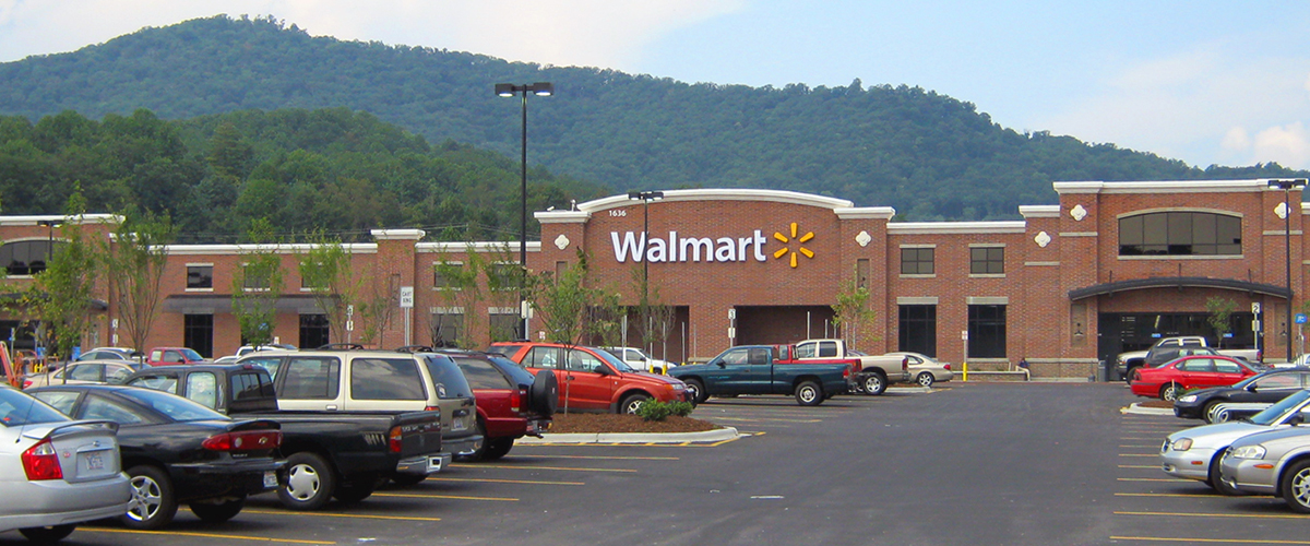 Forest Ridge Shopping Center – Asheville, North Carolina Walmart